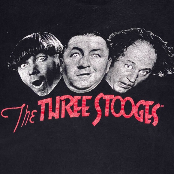 2005 The Three Stooges face movie T-shirt. - Picture 2 of 3